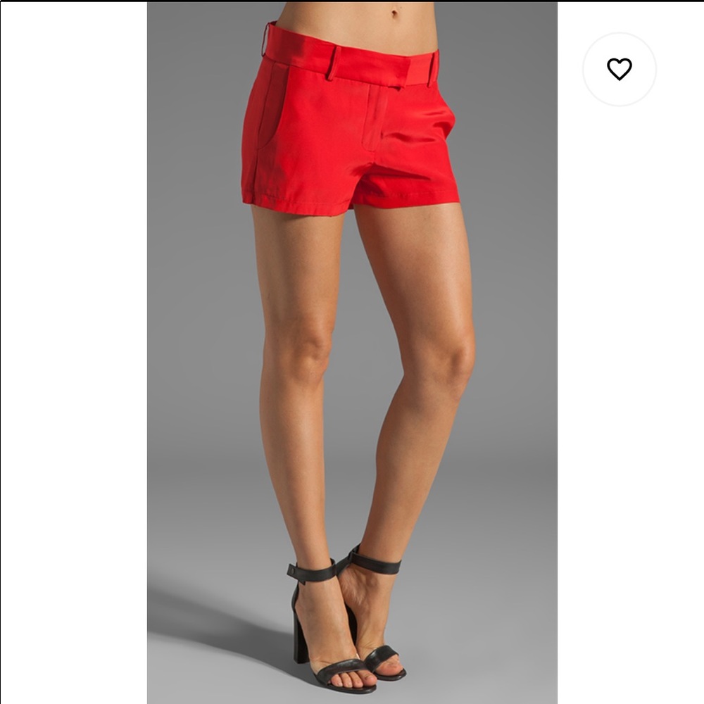 Revolve Amanda Uprichard Silk Brooklyn Short NWT